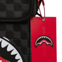SPRAYGROUND® SLING SHARKS IN PARIS BALLOON BLACK MESSENGER SLING