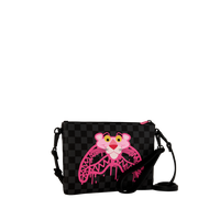 SPRAYGROUND® POUCHETTE PINK PANTHER DRIPPY DIAMONDS CROSSOVER CLUTCH