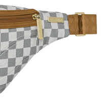 SPRAYGROUND® CROSSBODY GRAFF EMBOSSED CREAM CHECK SAVVY CROSSBODY