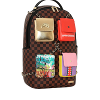 SPRAYGROUND® BACKPACK HANGING POCKETS MIX UP BACKPACK