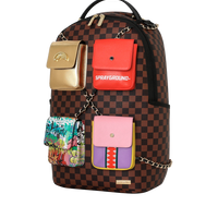 SPRAYGROUND® BACKPACK HANGING POCKETS MIX UP BACKPACK