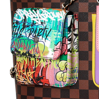 SPRAYGROUND® BACKPACK HANGING POCKETS MIX UP BACKPACK