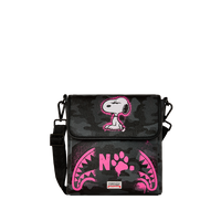 SPRAYGROUND® SLING SNOOPY PINK STENCIL MESSENGER SLING