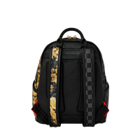 SPRAYGROUND® BACKPACK GOLD FLORAL REMIX SAVAGE BACKPACK