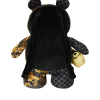 SPRAYGROUND® BACKPACK GOLD FLORAL REMIX MONEYBEAR BACKPACK