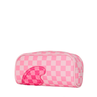 SPRAYGROUND® POUCH PINK SHARKS IN PARIS PATCH POUCH