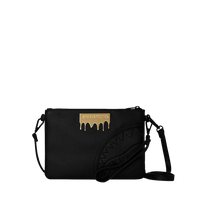 SPRAYGROUND® POUCHETTE GOLD BRICK LUXE CROSSOVER CLUTCH