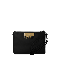 SPRAYGROUND® POUCHETTE GOLD BRICK LUXE CROSSOVER CLUTCH