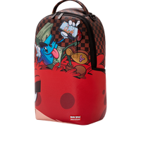 SPRAYGROUND® BACKPACK MONEY BOY CHILLIN ON BIG ANGRY BIRD BACKPACK