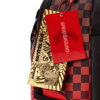 SPRAYGROUND® BACKPACK MONEY BOY CHILLIN ON BIG ANGRY BIRD BACKPACK