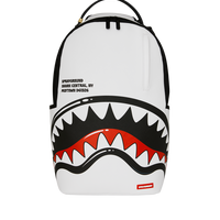 SPRAYGROUND® BACKPACK SHARK CENTRAL BUBBLY WHITE BACKPACK