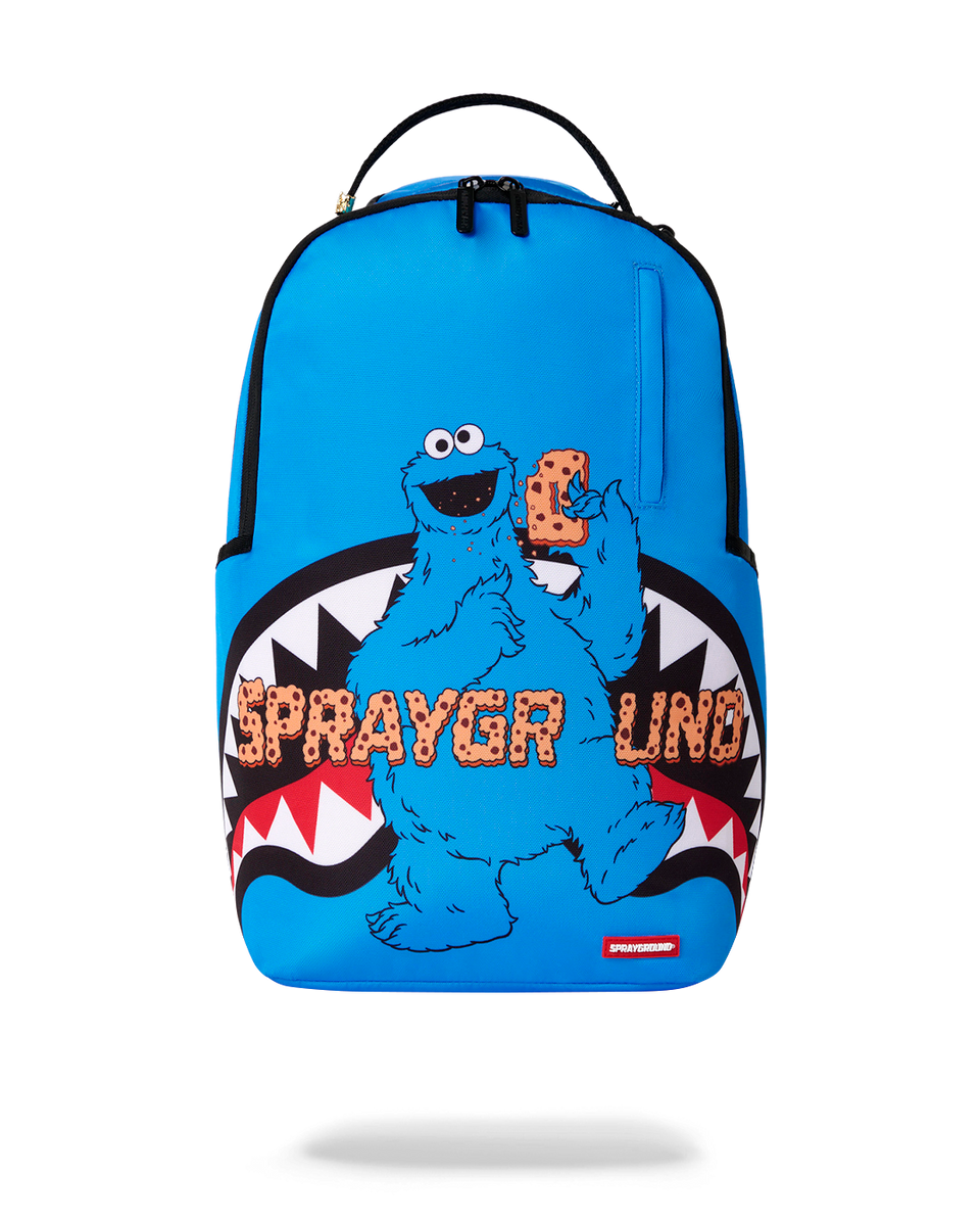 SESAME STREET COOKIE MONSTER TAKE A BITE BACKPACK – SPRAYGROUND®