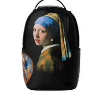 SPRAYGROUND® BACKPACK MAURITSHUIS MUSEUM SHARK PALETTE GIRL WITH A PEARL EARRING COLLAB BACKPACK