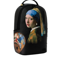 SPRAYGROUND® BACKPACK MAURITSHUIS MUSEUM SHARK PALETTE GIRL WITH A PEARL EARRING COLLAB BACKPACK