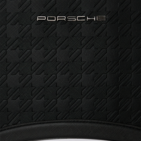 SPRAYGROUND® BACKPACK PORSCHE BLACK EMBOSSED PEPITA COLLAB BACKPACK - LIMITED EDITION
