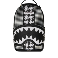 SPRAYGROUND® BACKPACK PORSCHE MIXED PEPITA SHARK COLLAB BACKPACK - LIMITED EDITION