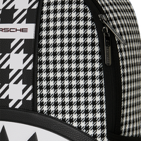 SPRAYGROUND® BACKPACK PORSCHE MIXED PEPITA SHARK COLLAB BACKPACK - LIMITED EDITION