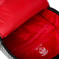 SPRAYGROUND® BACKPACK PORSCHE MIXED PEPITA SHARK COLLAB BACKPACK - LIMITED EDITION