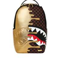 SPRAYGROUND® BACKPACK SHARKS IN PARIS GOLD DRIP BACKPACK