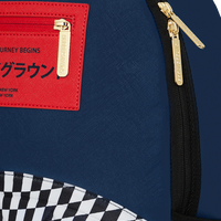 SPRAYGROUND® BACKPACK ICHIMATSU-MOYŌ WARP CHECK SHARK BACKPACK