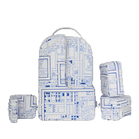 SPRAYGROUND® BACKPACK FRANK LLOYD WRIGHT BLUEPRINT 3D BACKPACK