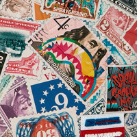 SPRAYGROUND® BACKPACK USPS STAMP STAMPEDE BACKPACK