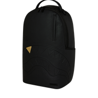 SPRAYGROUND® BACKPACK BLACKED OUT EMBOSSED GOLD TOOTH BACKPACK