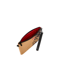 DESIGNER DRIP EFFECT CROSSOVER CLUTCH