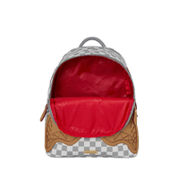 SPRAYGROUND® BACKPACK EMBOSSED CREAM CHECK SAVAGE BACKPACK