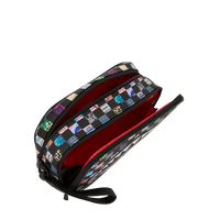 SPRAYGROUND® TOILETRY CRAZY CHECK TOILETRY BRICK