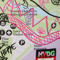 SPRAYGROUND® BACKPACK NYBG MAP WITH DOODLES BACKPACK