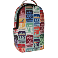 SPRAYGROUND® BACKPACK AA TWA VINTAGE LUGGAGE TAGS BACKPACK