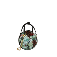 FULLY LOADED GLOBE HANDBAG