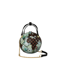 FULLY LOADED GLOBE HANDBAG