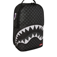 SPRAYGROUND® BACKPACK REVERSE MODE - PURPLE VELOUR TO BLACK CHECK BACKPACK