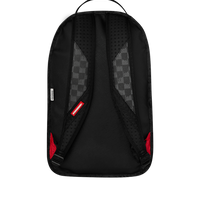 SPRAYGROUND® BACKPACK REVERSE MODE - PURPLE VELOUR TO BLACK CHECK BACKPACK