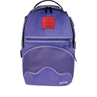 SPRAYGROUND® BACKPACK REVERSE MODE - PURPLE VELOUR TO BLACK CHECK BACKPACK