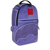 SPRAYGROUND® BACKPACK REVERSE MODE - PURPLE VELOUR TO BLACK CHECK BACKPACK