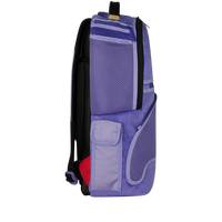 SPRAYGROUND® BACKPACK REVERSE MODE - PURPLE VELOUR TO BLACK CHECK BACKPACK