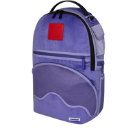 SPRAYGROUND® BACKPACK REVERSE MODE - PURPLE VELOUR TO BLACK CHECK BACKPACK
