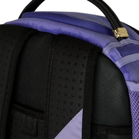 SPRAYGROUND® BACKPACK REVERSE MODE - PURPLE VELOUR TO BLACK CHECK BACKPACK