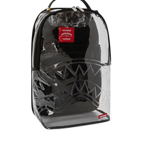 SPRAYGROUND® BACKPACK GUN METAL COLORS CLEAR BACKPACK