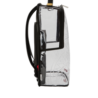 SPRAYGROUND® BACKPACK GUN METAL COLORS CLEAR BACKPACK