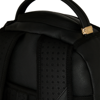 SPRAYGROUND® BACKPACK SHARK CENTRAL EMBOSSED BLACK NYLON BACKPACK