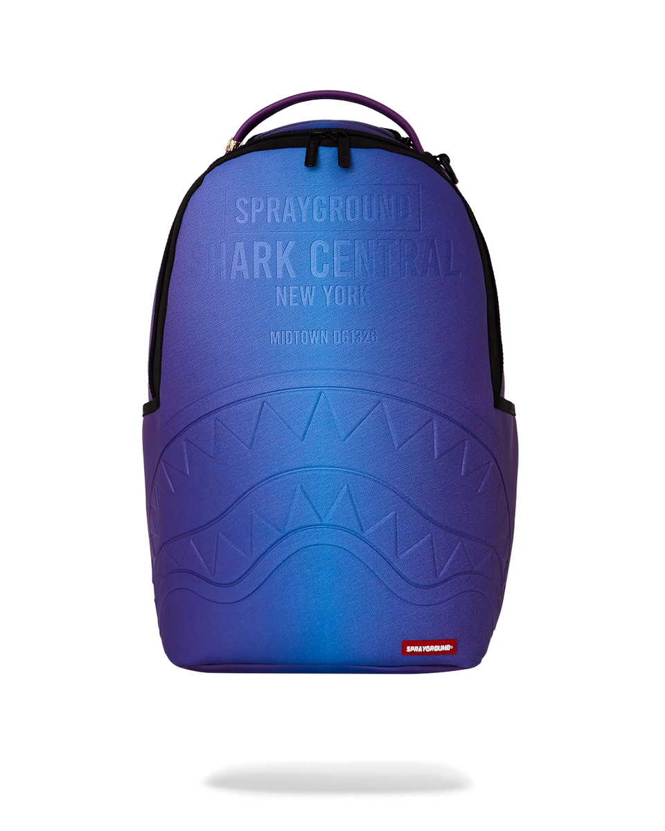SHARK CENTRAL ALL STAR (BLUE IRIDESCENT) BACKPACK – SPRAYGROUND®