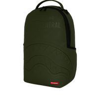 SPRAYGROUND® BACKPACK SHARK CENTRAL EMBOSSED GREEN NYLON BACKPACK