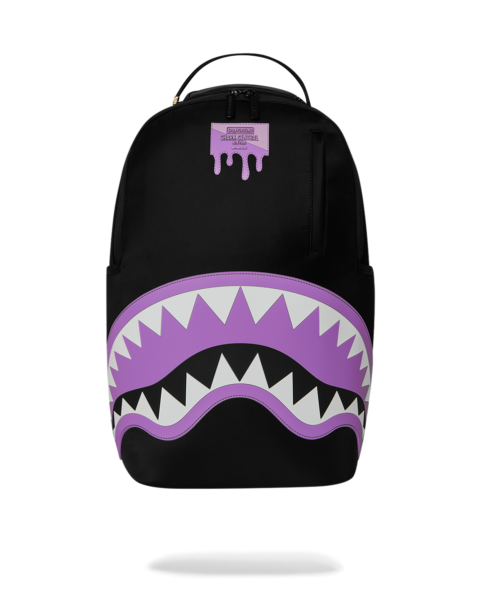 SHARK CENTRAL PASSPORT (PURPLE) BACKPACK – SPRAYGROUND®
