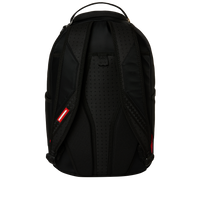 SPRAYGROUND® BACKPACK SHARK CENTRAL WHITE STENCIL SHARK BLACK NYLON BACKPACK