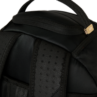 SPRAYGROUND® BACKPACK SHARK CENTRAL WHITE STENCIL SHARK BLACK NYLON BACKPACK