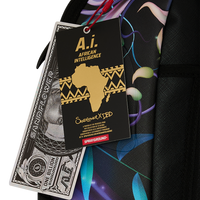 A.I. AFRICAN INTELLIGENCE INDIGO DUSK BACKPACK - SANDFLOWER COLLAB
